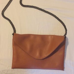 J. Crew leather clutch / envelope purse